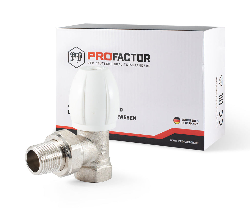 Radiator regulating valve, angle, cone-type shut-off — view 8