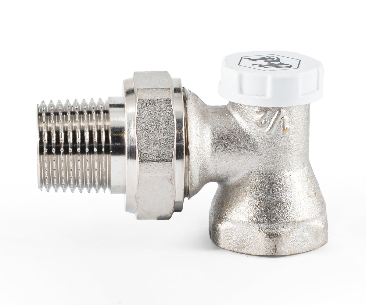 Radiator lockshield valve, angle, cone-type shut-off — PF RVA 378, view 2