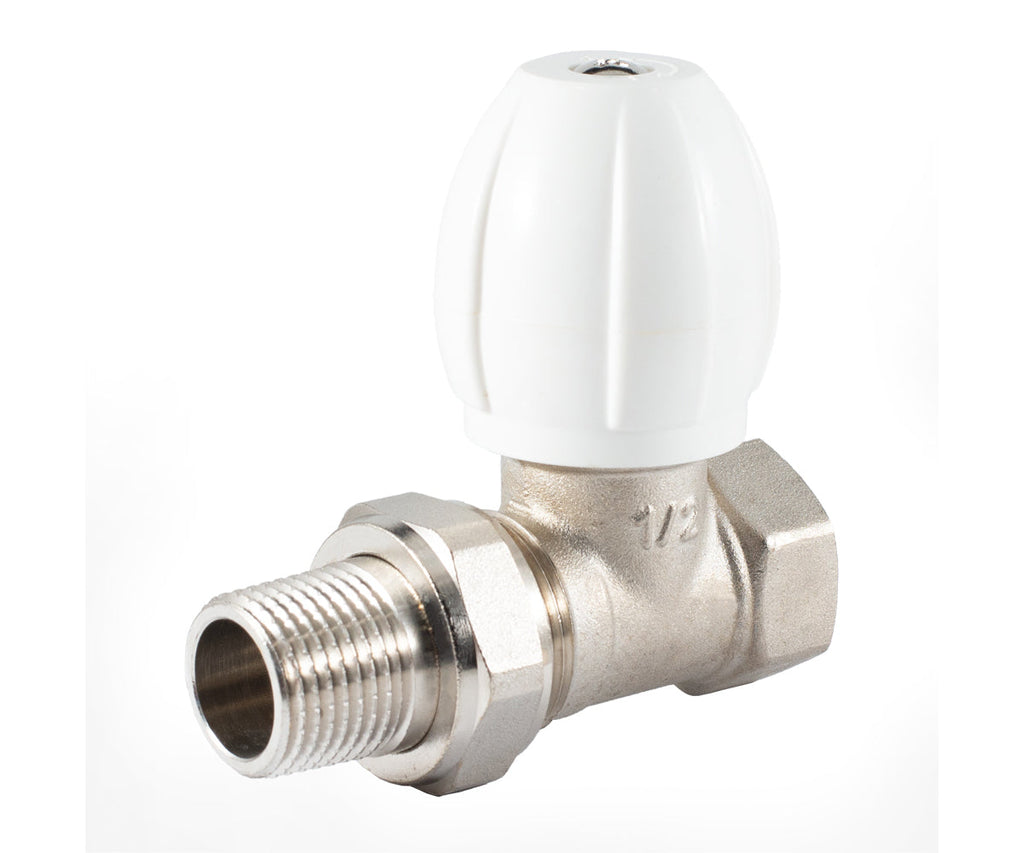 Radiator regulating valve, straight, cone-type shut-off — view 1