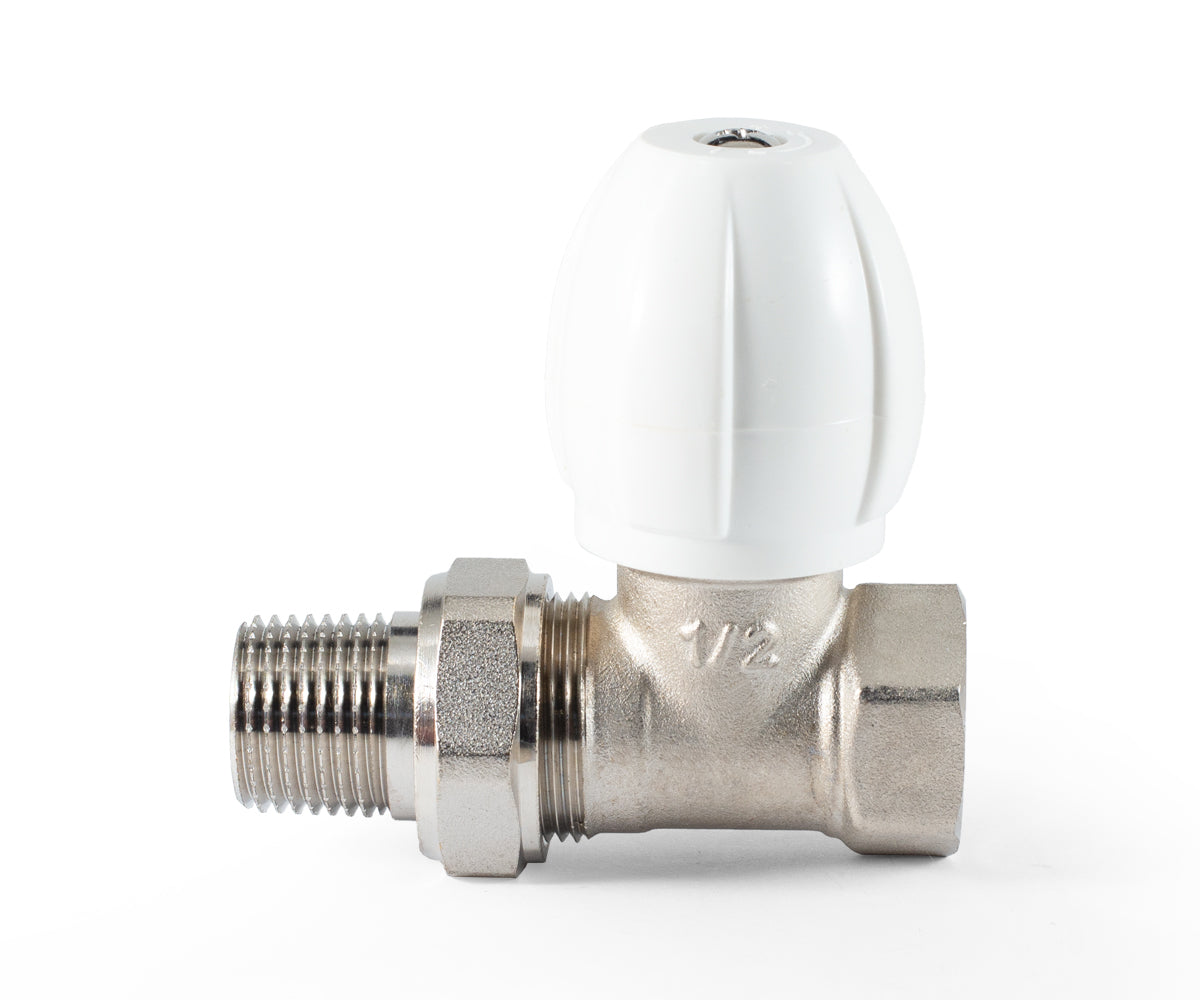 Radiator regulating valve, straight, cone-type shut-off — view 2