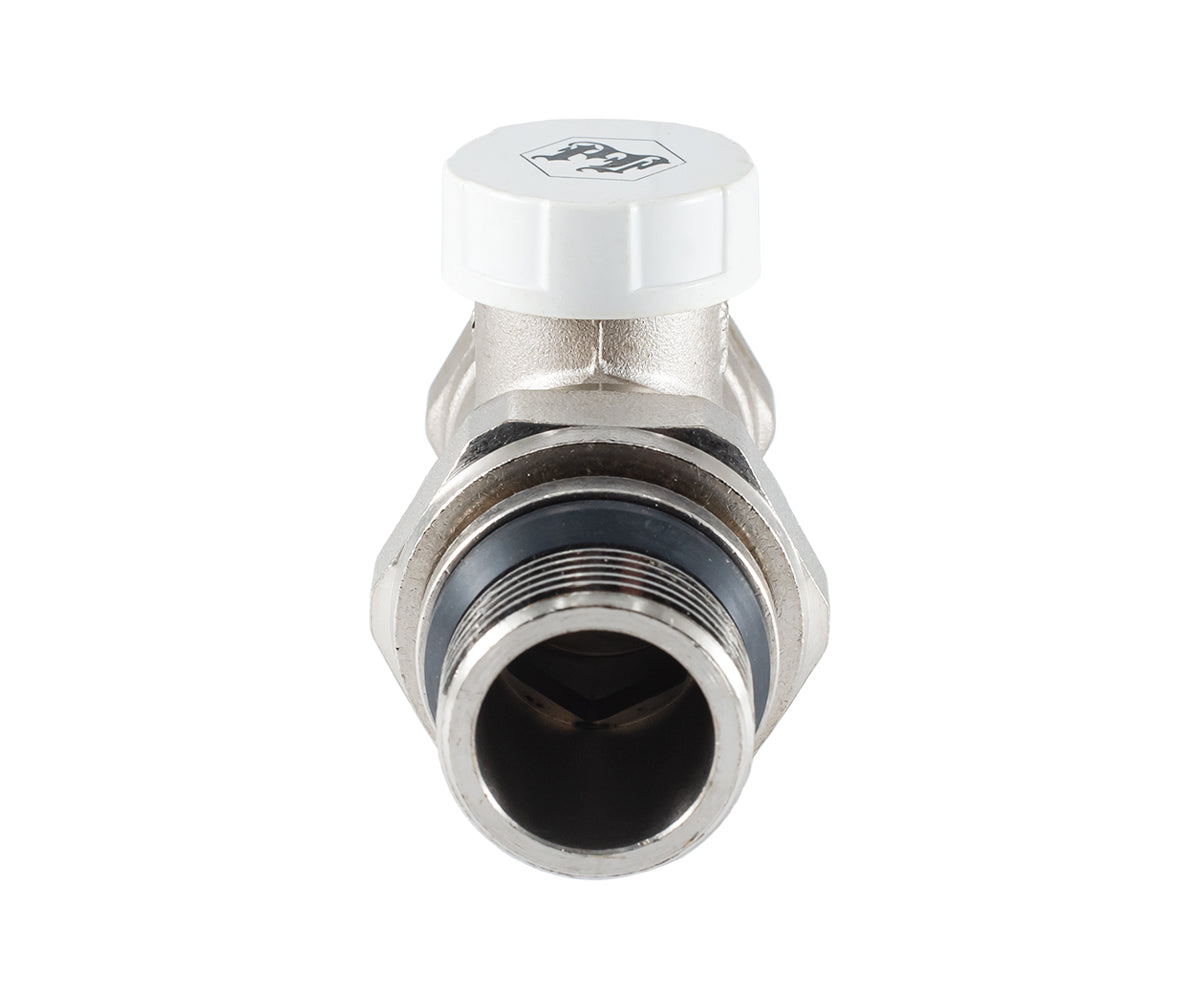 Radiator lockshield valve, straight, cone-type shut-off, with union O-ring seal — PF RVS 377UR, view 8