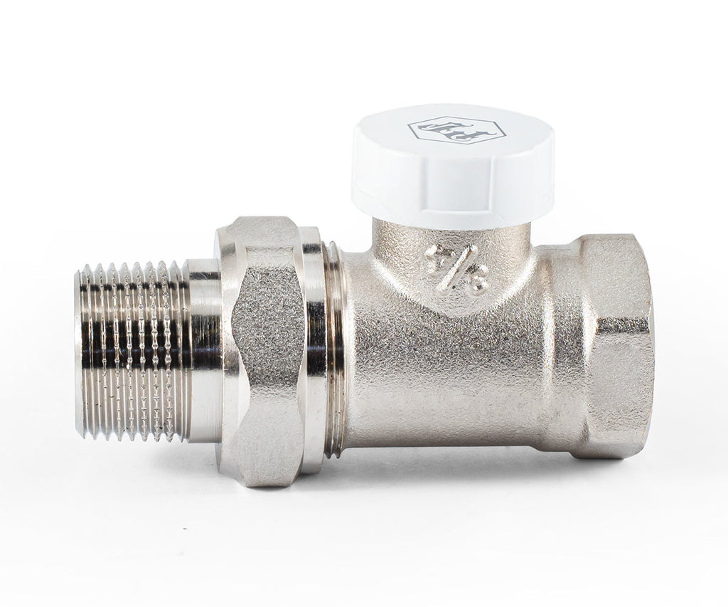 Radiator lockshield valve, straight, cone-type shut-off — PF RVS 377, view 2