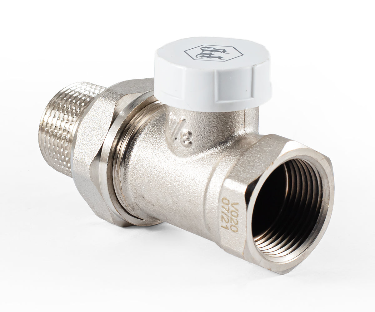Radiator lockshield valve, straight, cone-type shut-off — PF RVS 377, view 3