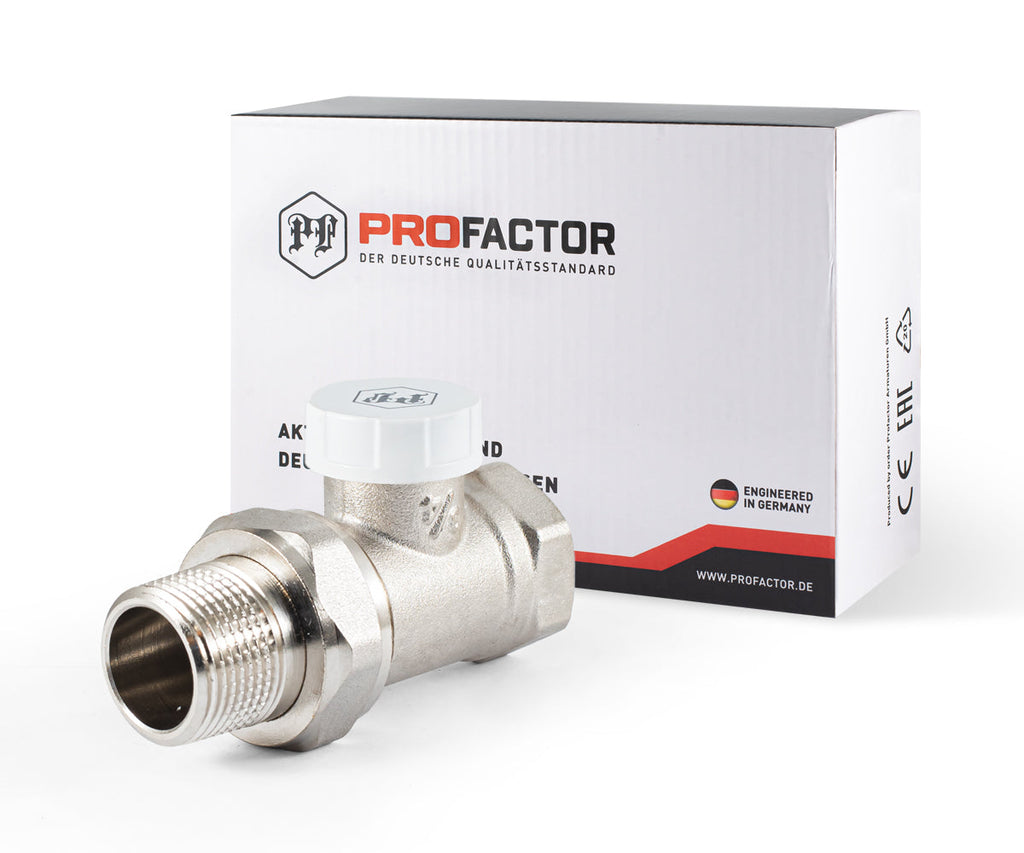 Radiator lockshield valve, straight, cone-type shut-off — PF RVS 377, view 9