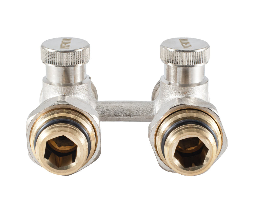 Straight radiator connection unit with seat valve — PF RVS 610, view 8