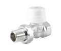 Straight thermostatic radiator valve — view 1