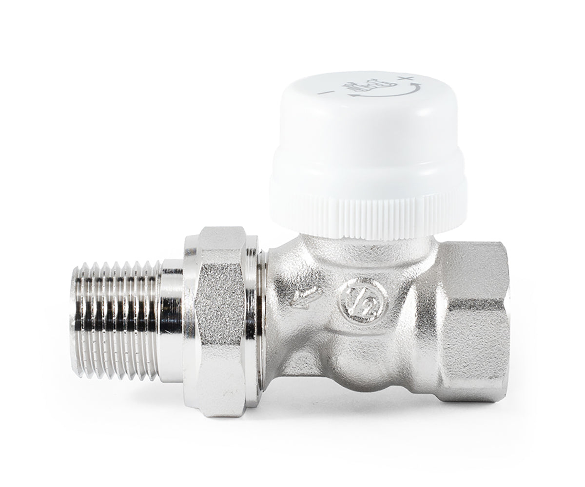 Straight thermostatic radiator valve — view 2