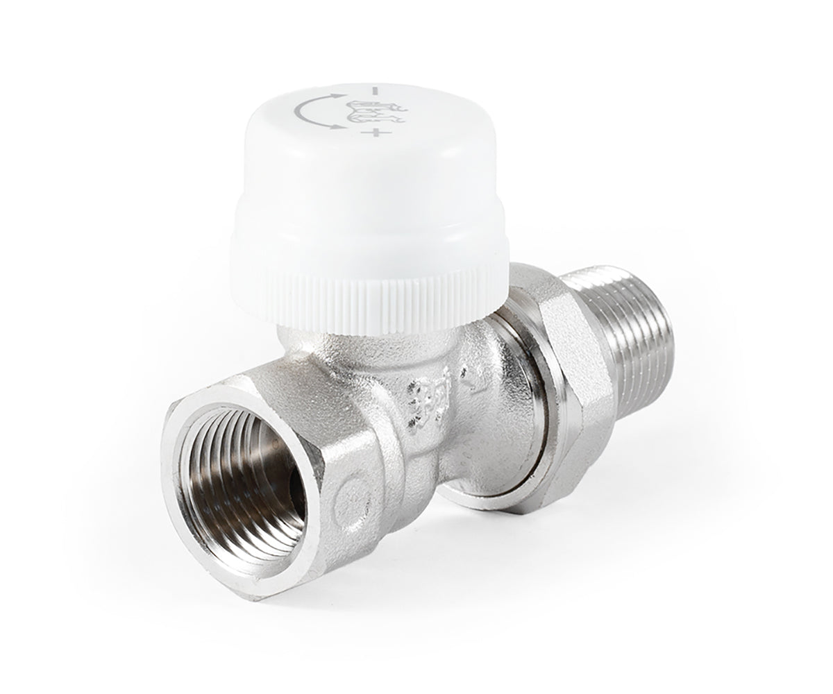 Straight thermostatic radiator valve — view 4
