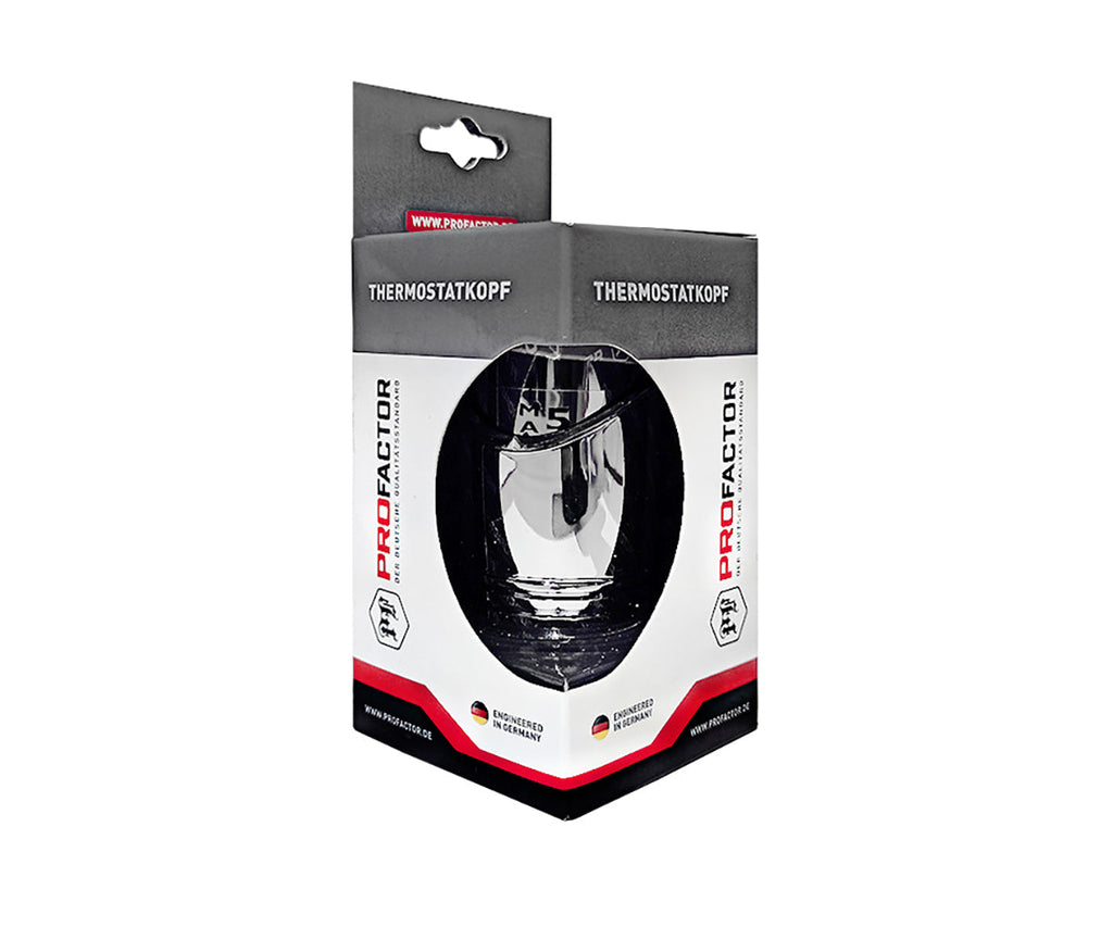 Liquid-filled thermostatic head, chrome-plated — PF RVT 626, view 2