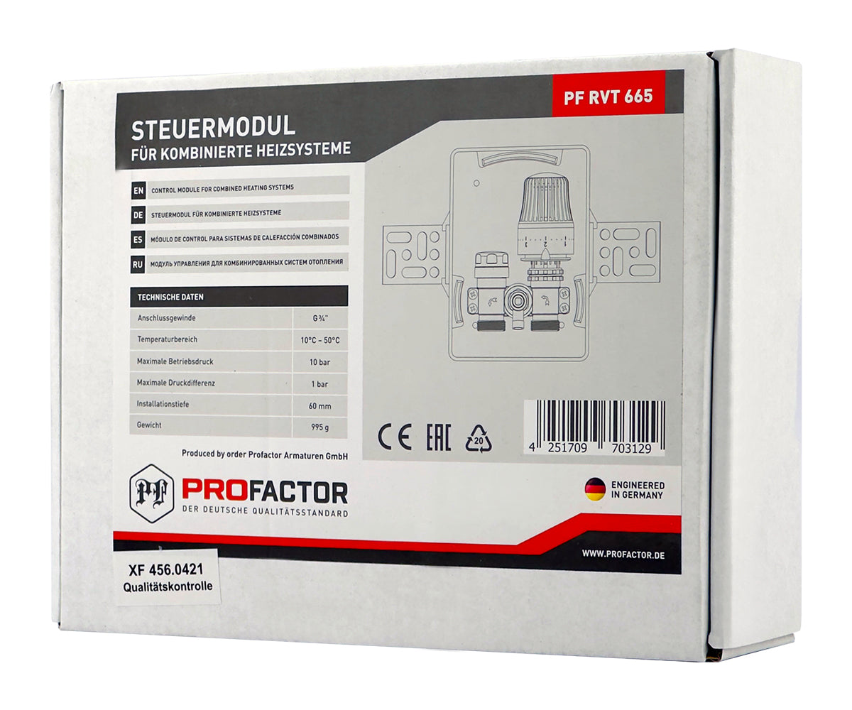 Control module for combined heating systems — PF RVT 665, ракурс 5