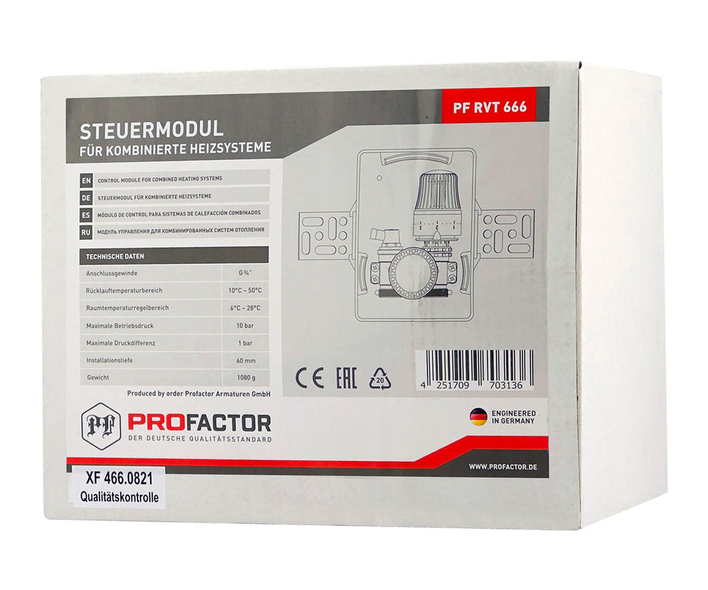Control module for combined heating systems — PF RVT 666, ракурс 5