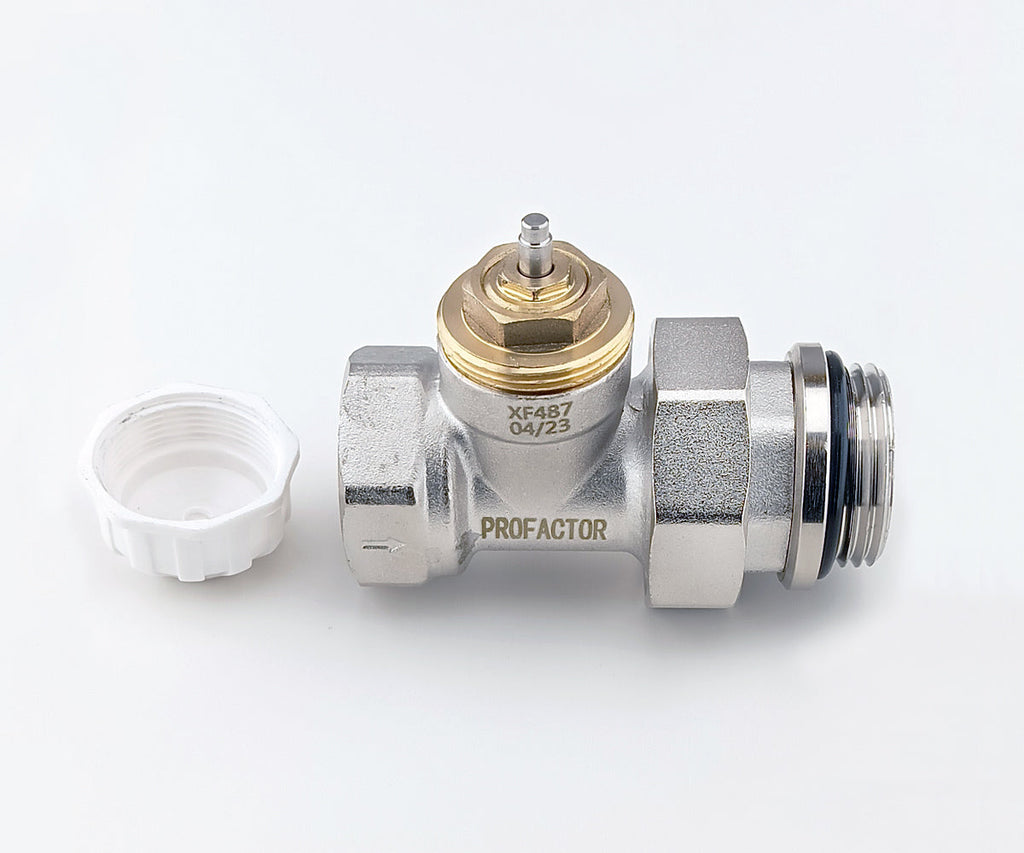 Straight thermostatic valve with O-ring on union connection — PF RVT 855, ракурс 5