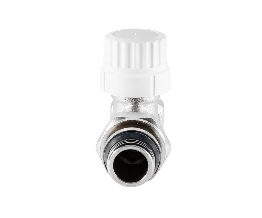 Straight thermostatic radiator valve with presetting and O-ring seal at tailpiece — view 7