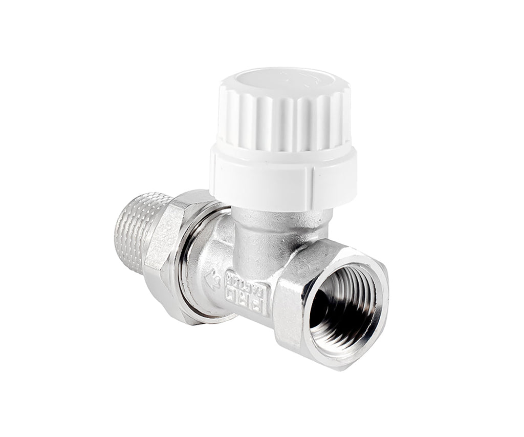 Straight thermostatic radiator valve with presetting — view 3