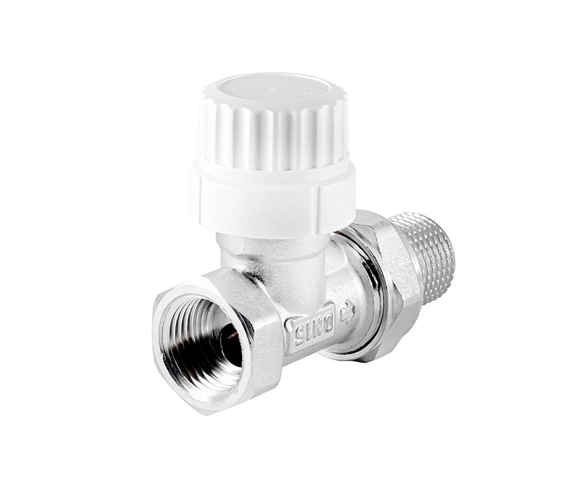 Straight thermostatic radiator valve with presetting — view 4