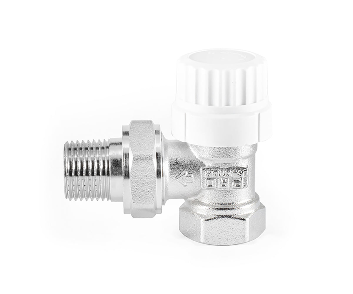 Angled thermostatic radiator valve with presetting — PF RVT 982, view 2