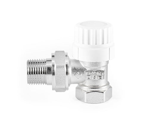Angled thermostatic radiator valve with presetting — PF RVT 982, view 2