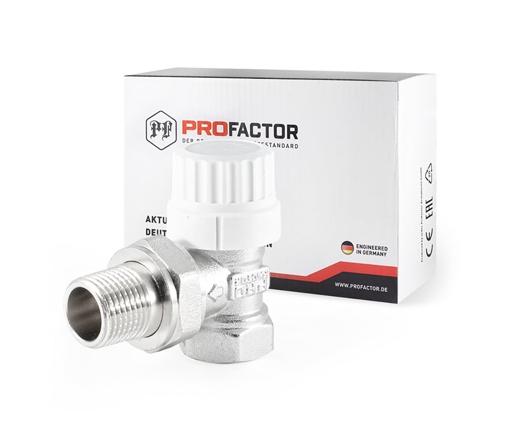 Angled thermostatic radiator valve with presetting — PF RVT 982, view 9