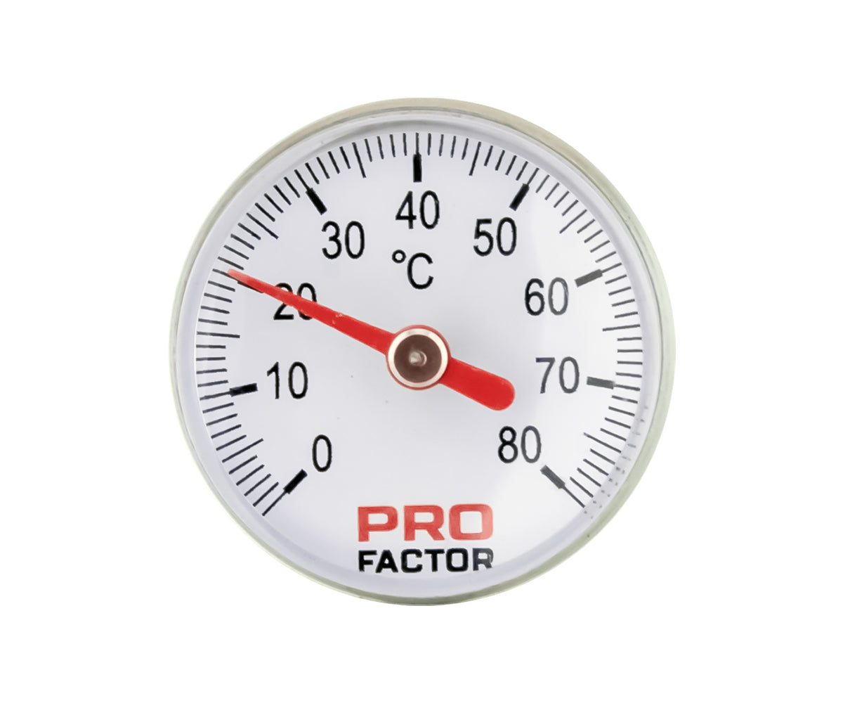 Bimetal thermometer d 40 mm, axial connection — PF_SG_866_2