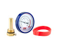 Bimetal thermometer d 63 mm, axial connection, with immersion sleeve — PF_SG_868_-_BP_1