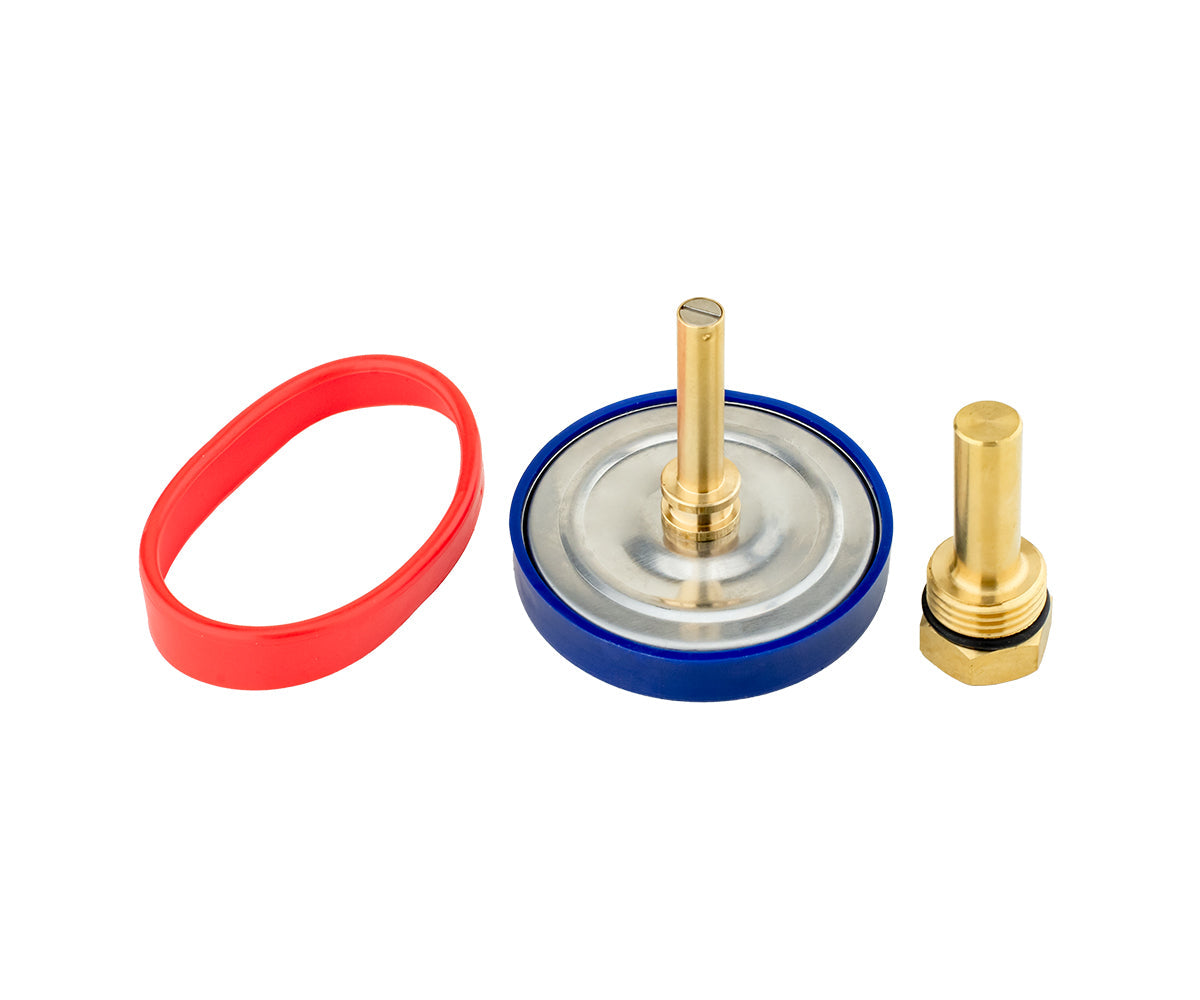 Bimetal thermometer d 63 mm, axial connection, with immersion sleeve — PF_SG_868_-_BP_4
