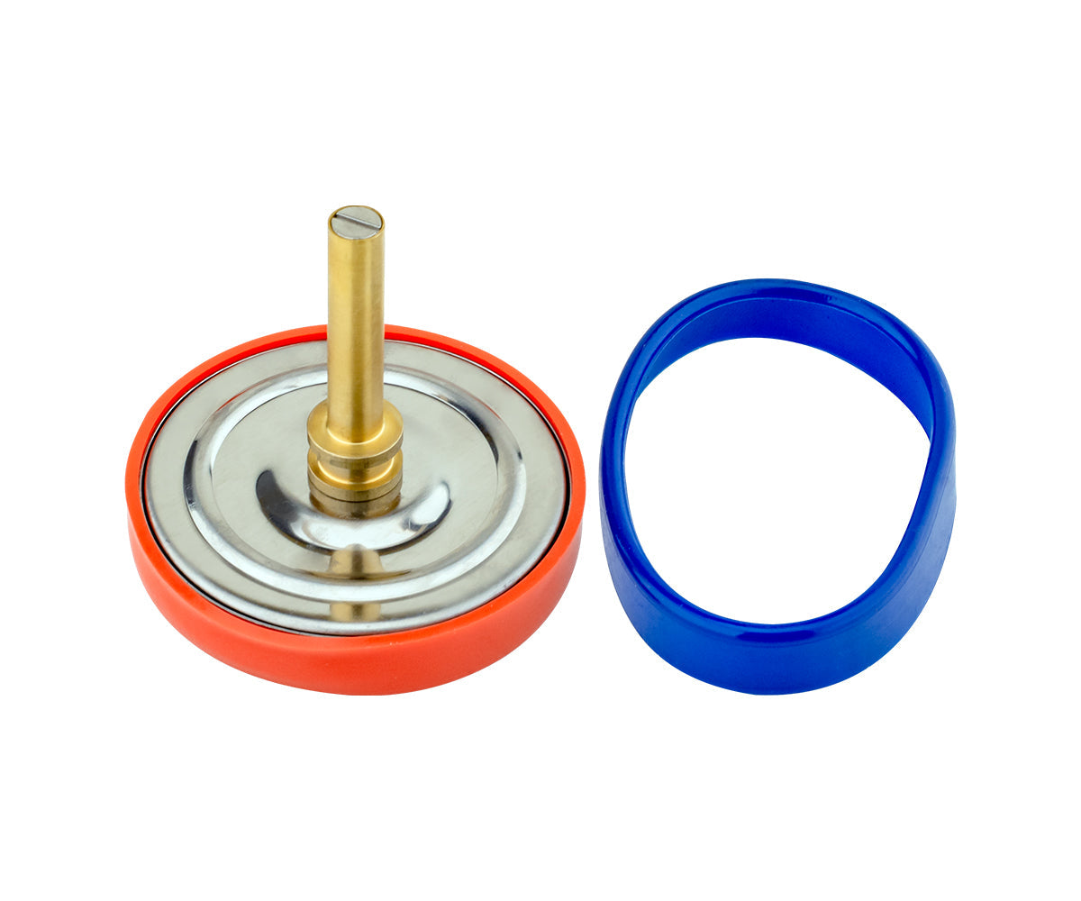Bimetal thermometer d 63 mm, axial connection — PF_SG_868_4