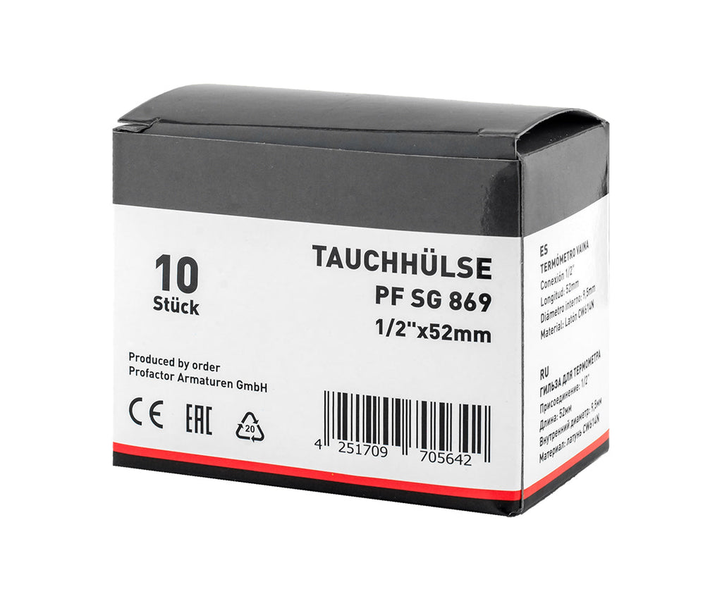 Immersion sleeve for thermometer PF SG 868 — PF_SG_869_6