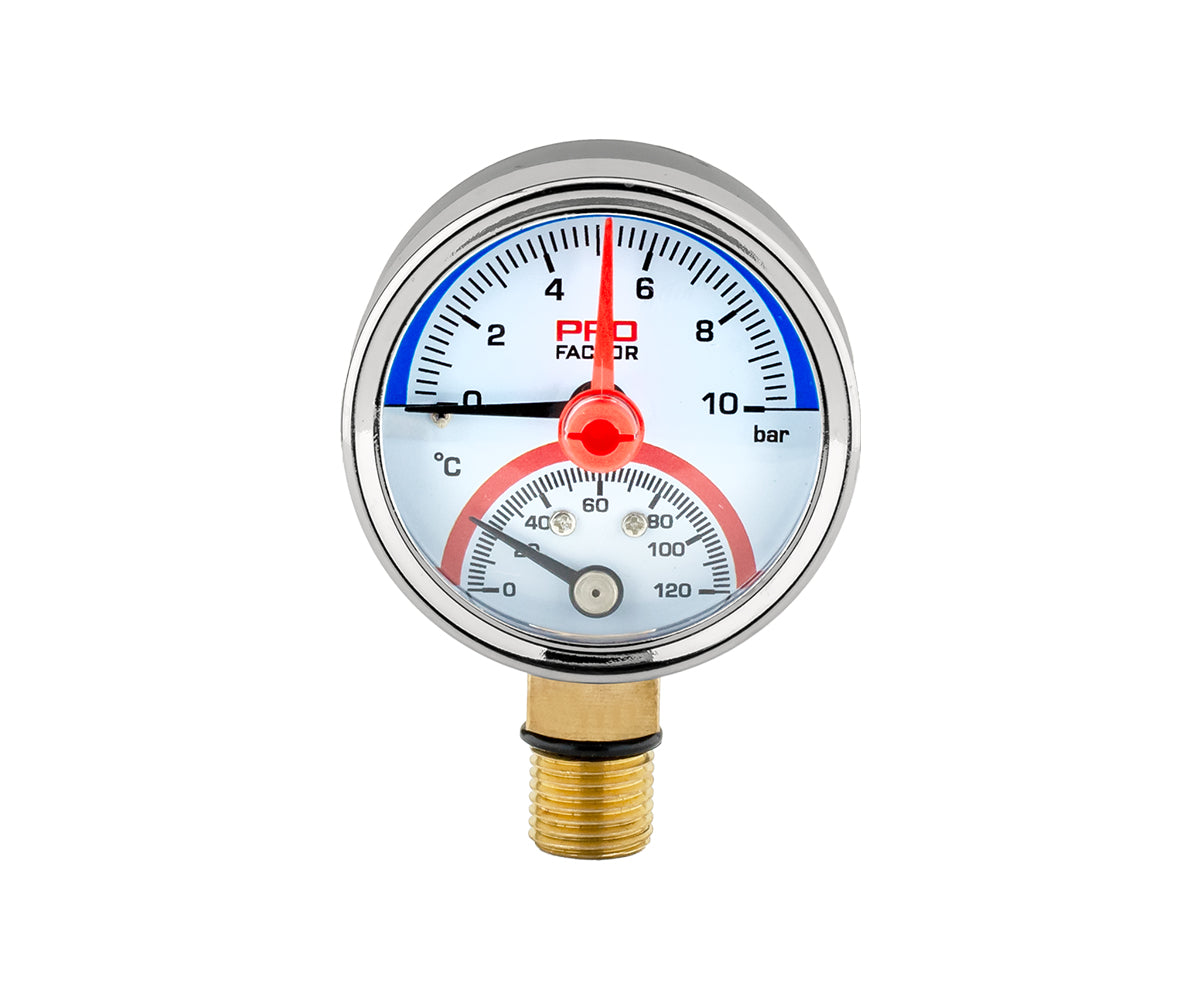 Thermomanometer d 53 mm, radial connection — PF SG 870-10, view 2