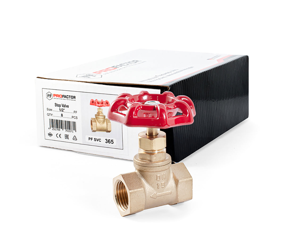 Brass shut-off and regulating valve — PF_SVC_365_10