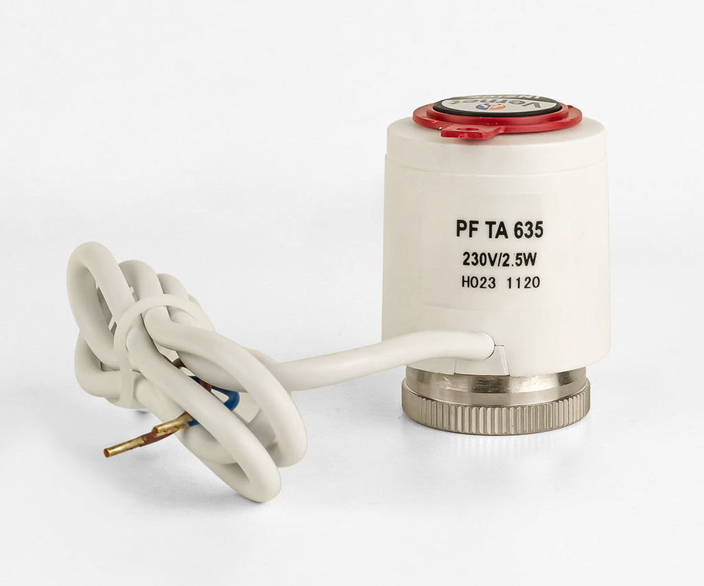Thermoelectric actuator, normally closed, diagnosable — PF_TA_635_3