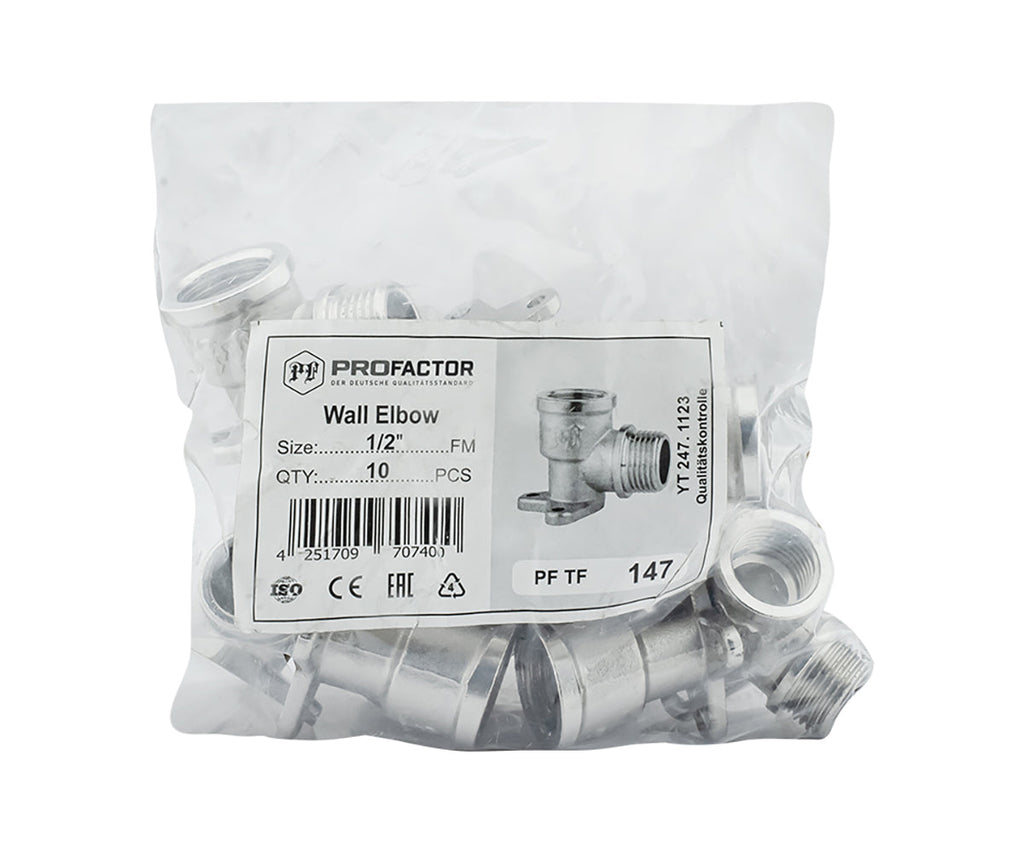 Wall plate elbow F/M — view 6