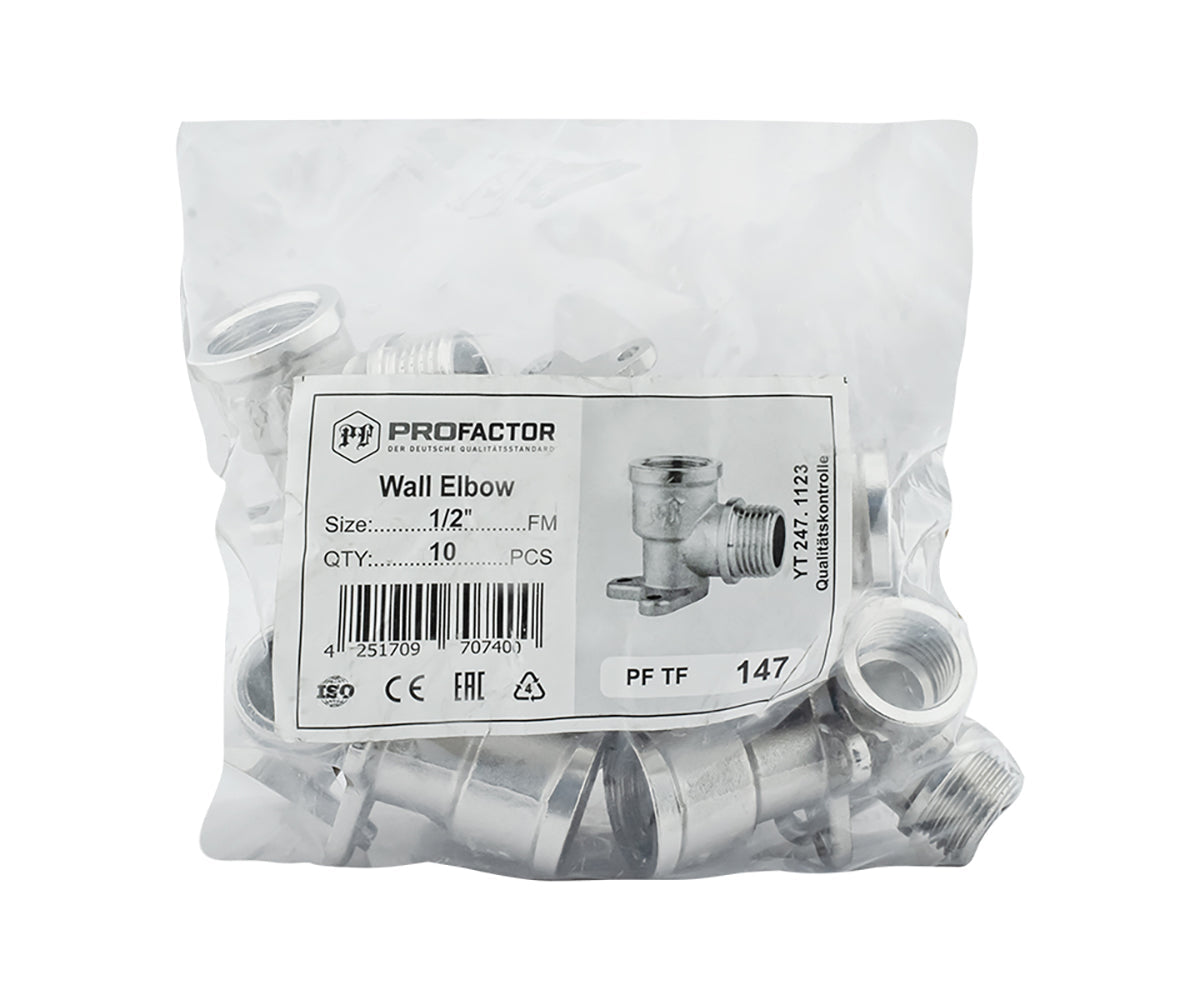 Wall plate elbow F/M — view 6