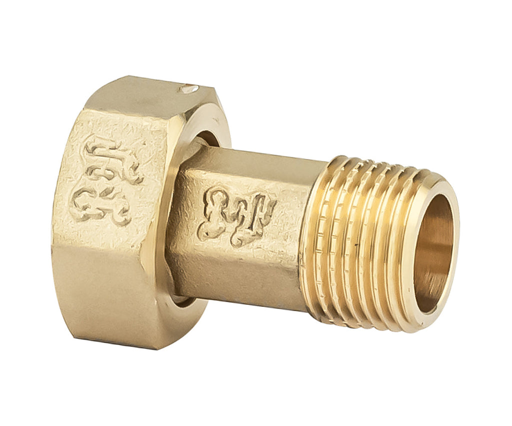 Connector for water meter with gasket — view 1