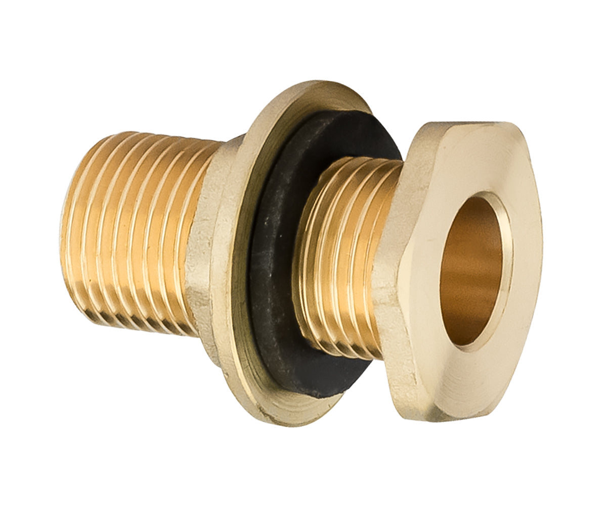 Tank adaptor with flange — view 1