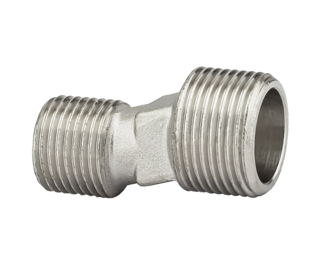 Eccentric connector with escutcheon (chrome) for mixer — view 2