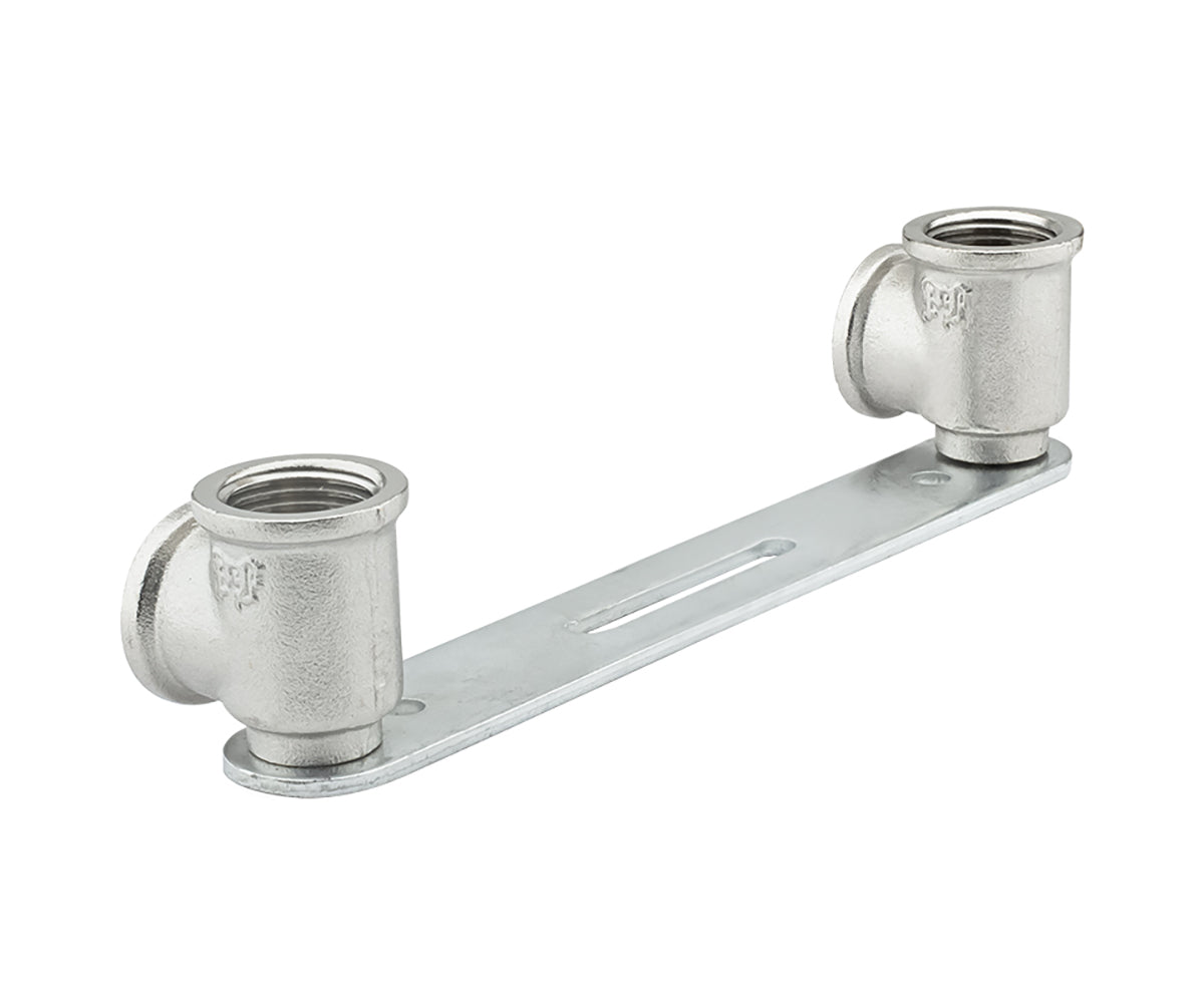 Mounting bracket with F/F elbows for mixer — view 2