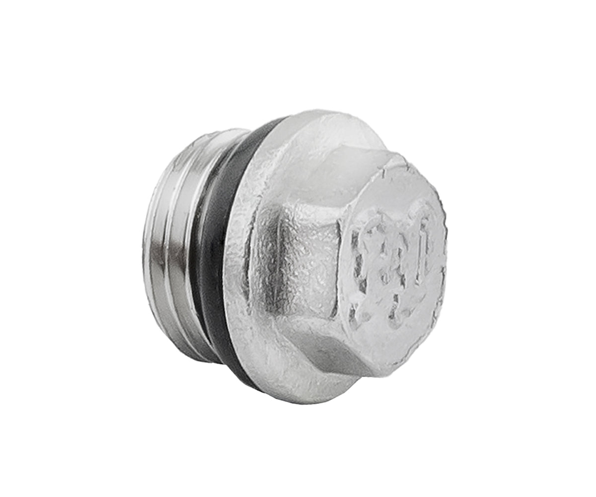 Male threaded cap with sealing ring — view 2