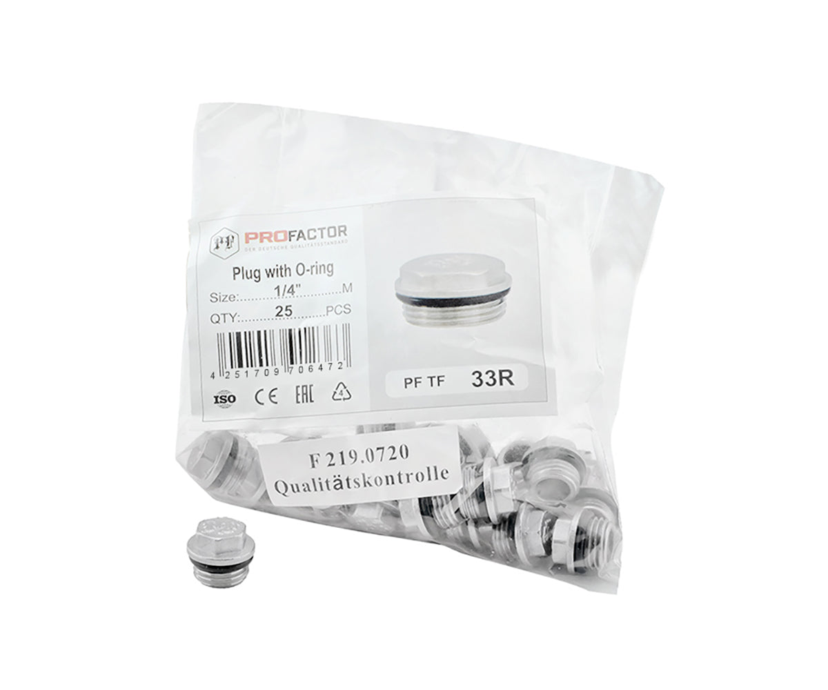 Male threaded cap with sealing ring — view 5