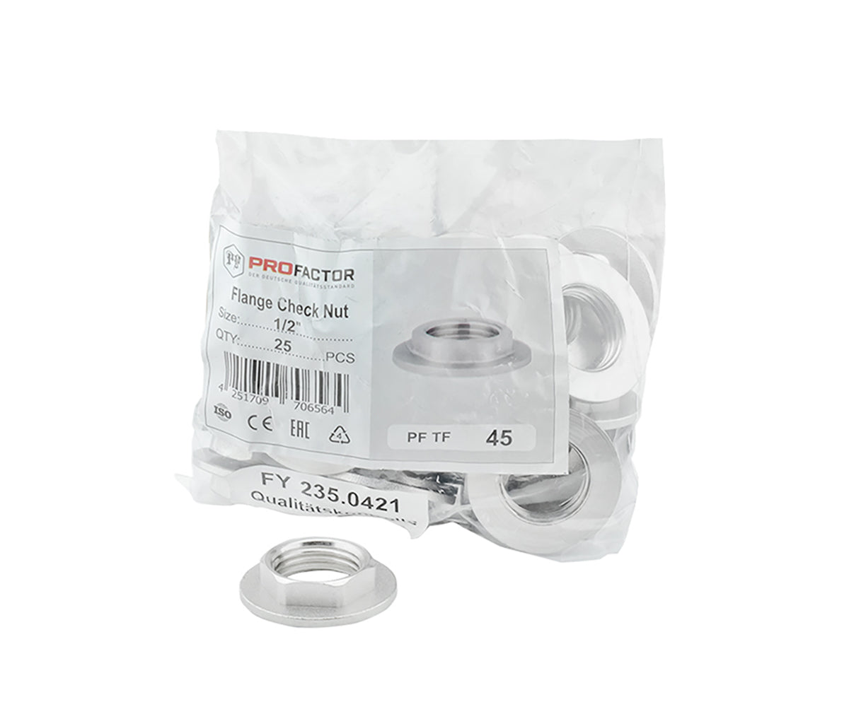 Locknut with collar — view 5