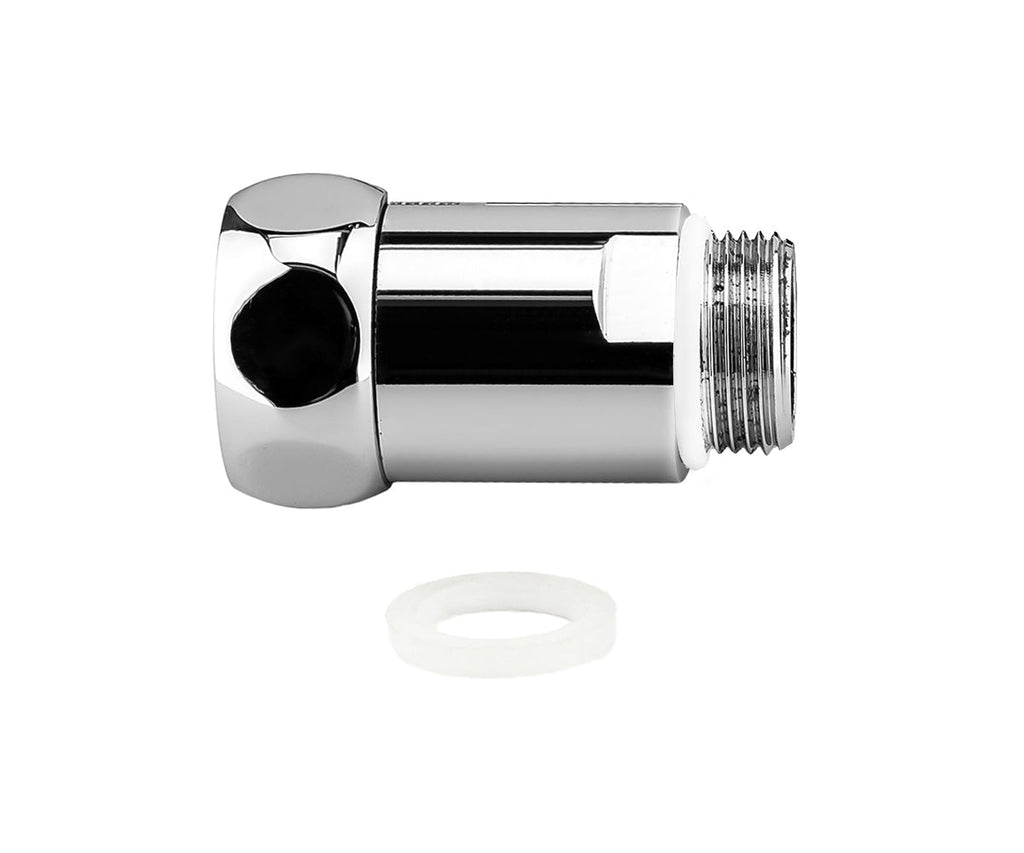 Straight connector with union nut F/M — view 4