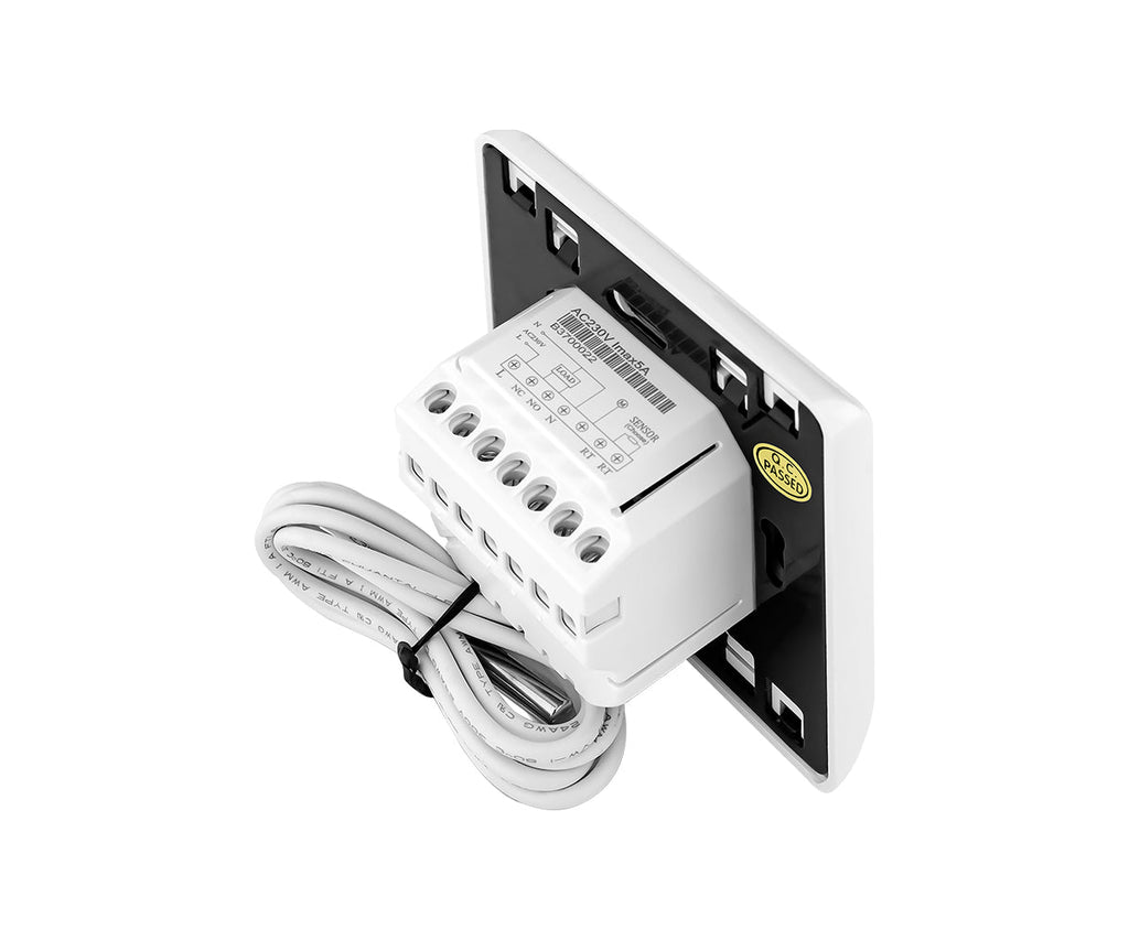 Room thermostat with water underfloor heating sensor — PF_TR_646_8