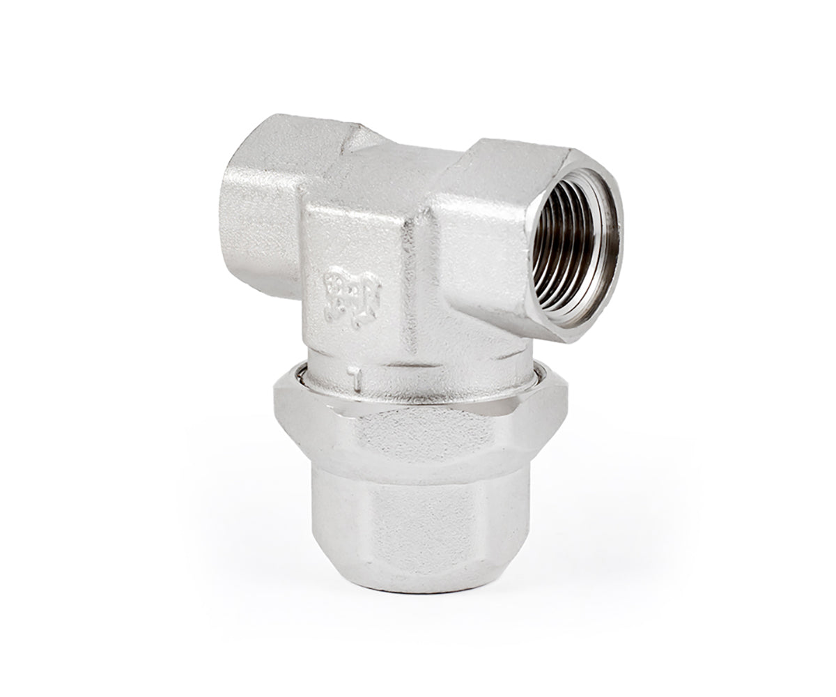 T-pattern strainer F/F — view 3