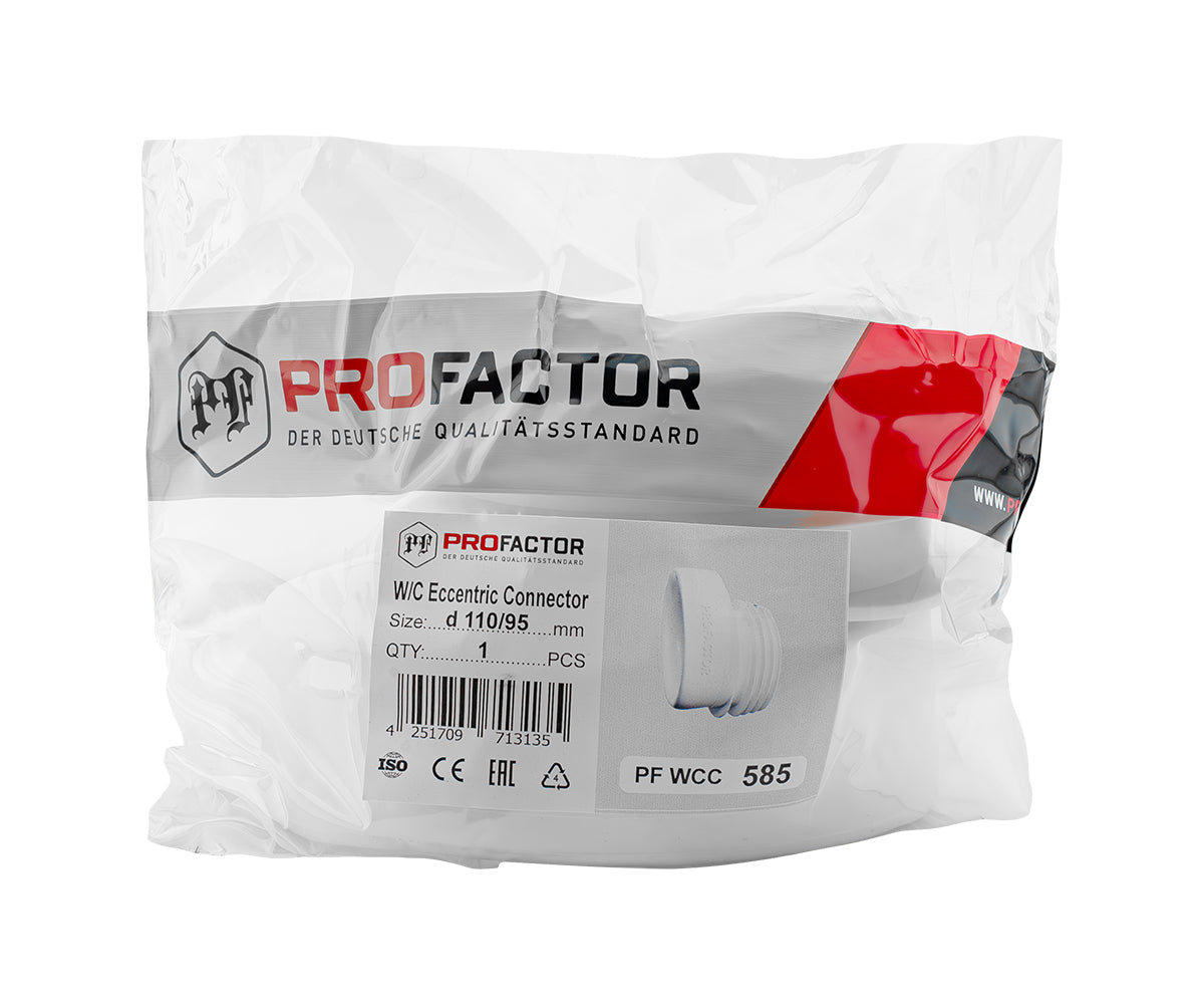 Eccentric WC connector sleeve — PF_WCC_585_6