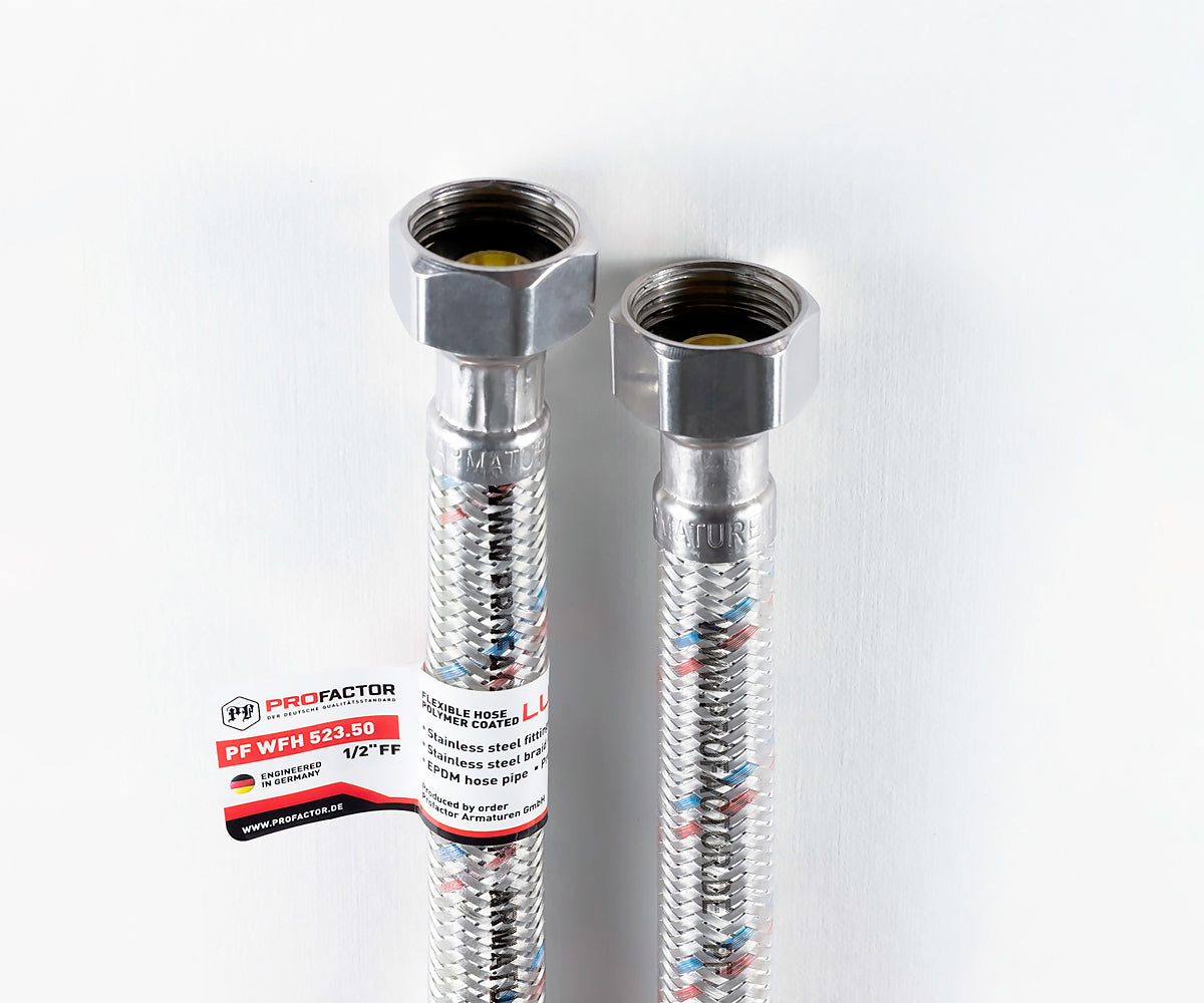 Flexible water connection «LUXE» ½" F/F — ракурс 2