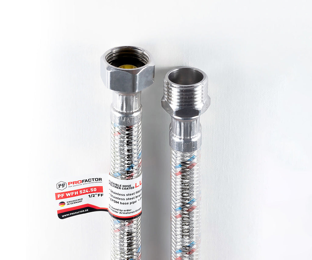 Flexible water connection «LUXE» ½" F/M — ракурс 2