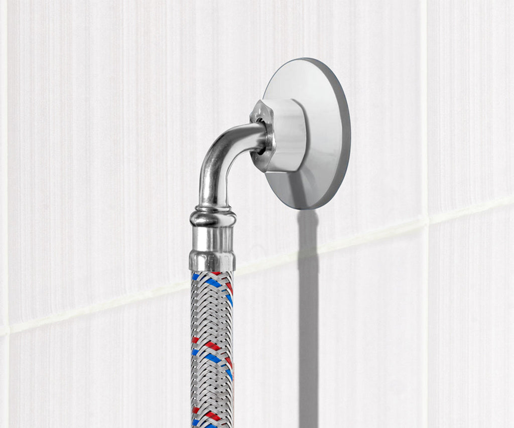 Flexible water connection ½" F/F with angle outlet — ракурс 4