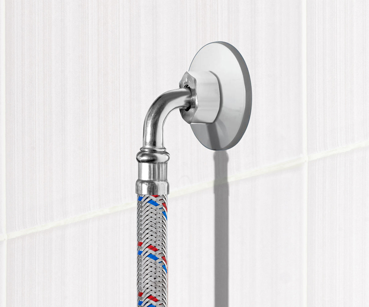 Flexible water connection ½" F/F with angle outlet — ракурс 4