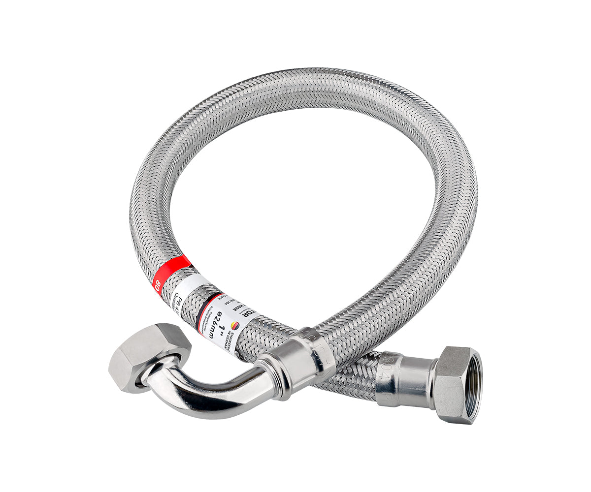 Flexible connection 1" d26 mm F/F with angle outlet — ракурс 1