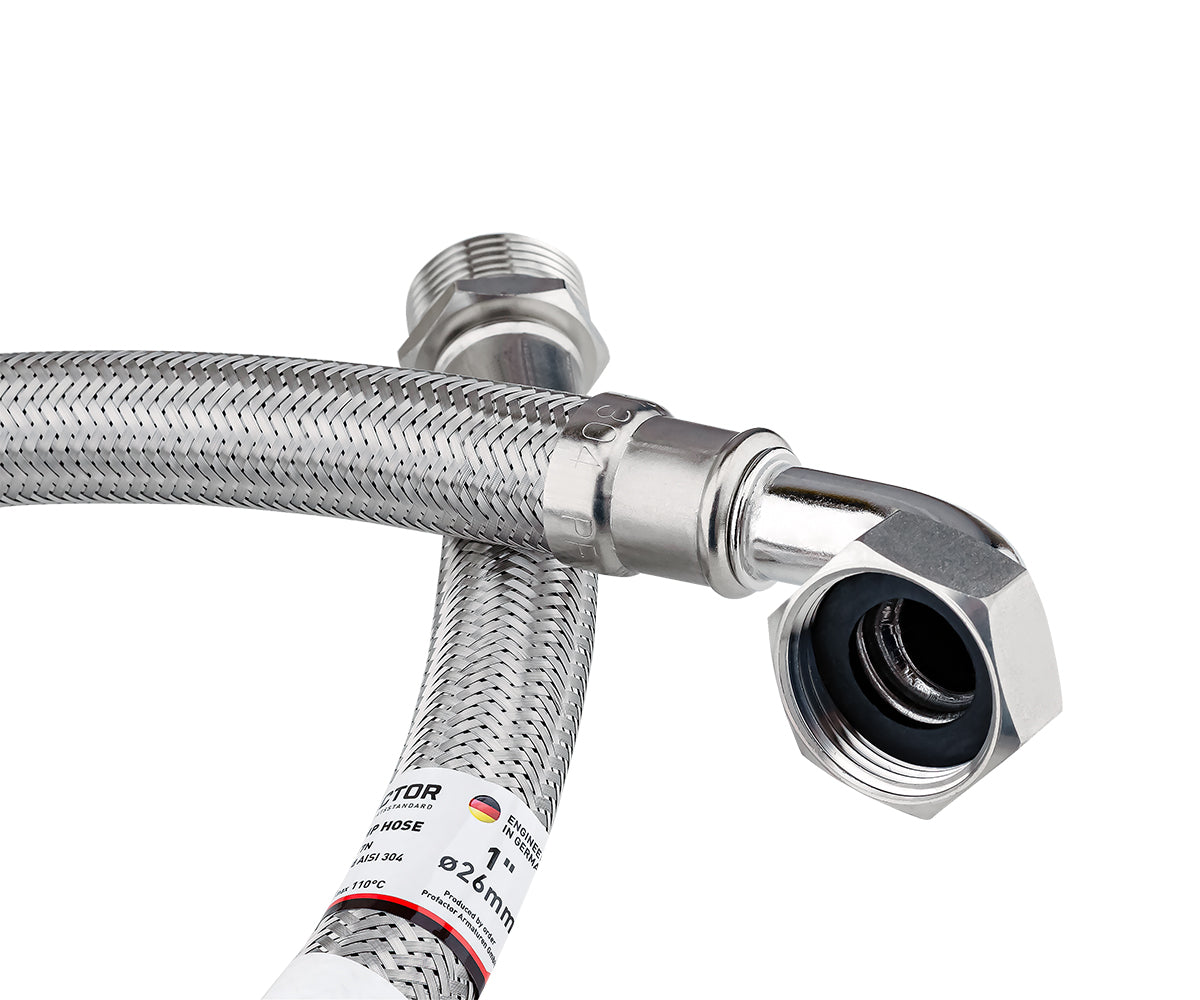 Flexible connection 1" d26 mm F/M with angle outlet — ракурс 3