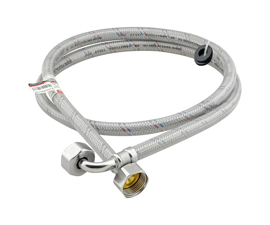 Flexible connection «LUXE» for washing machines with angle connection ¾" — PF WFH 591.100, ракурс 1